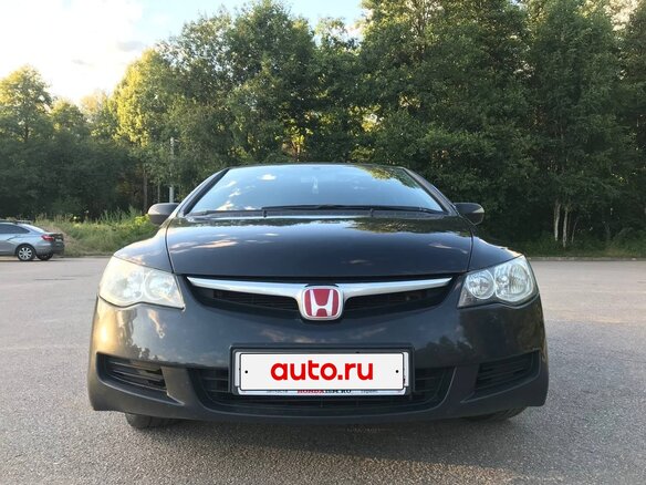 2008 Honda Civic VIII, чёрный, 640000 рублей - вид 15