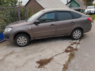 2017 Lada (ВАЗ) Granta I, коричневый, 425000 рублей, вид 4