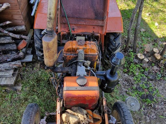 1991 Xingtai XT, оранжевый, 140000 рублей - вид 6