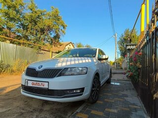 2017 Skoda Rapid I Рестайлинг, белый, 1250000 рублей, вид 1