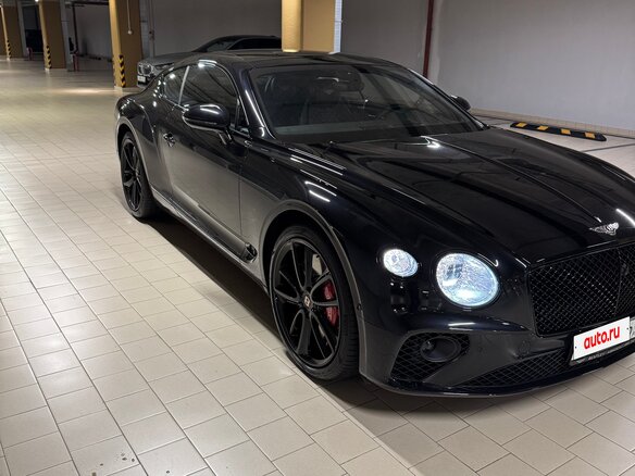 2019 Bentley Continental GT III, чёрный, 17400000 рублей - вид 1