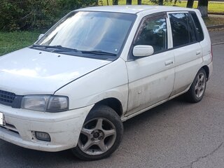 2001 Mazda Demio I (DW), белый, 120000 рублей, вид 3