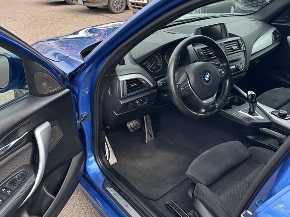 2012 BMW 1 серии 116i II (F20/F21), синий, 1200000 рублей - вид 5