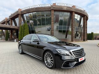 2014 Mercedes-Benz S-Класс 350 CDI BlueTEC Long 7G-TRONIC VI (W222, C217), чёрный, 3715000 рублей, вид 4