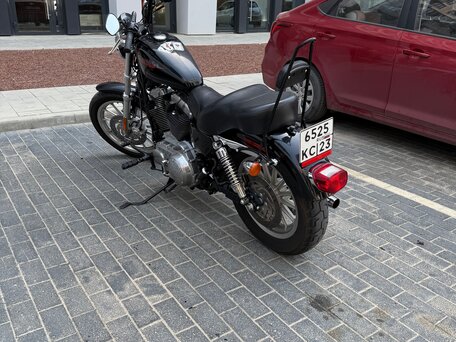 2007 Harley-Davidson Sportster 883, чёрный, 620000 рублей, вид 4