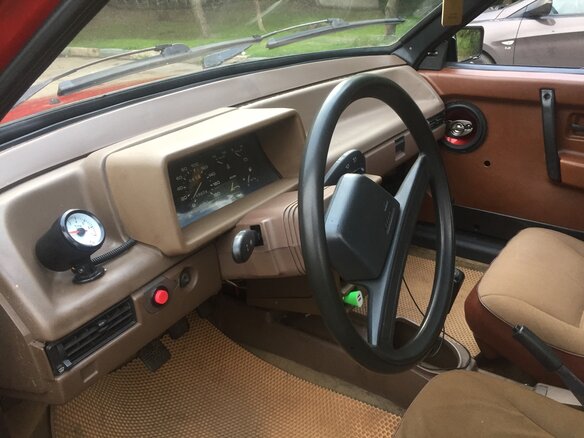 1985 Lada (ВАЗ) 2108, красный - вид 6
