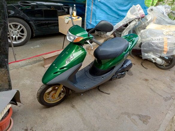 2011 Honda Dio, зелёный, 80000 рублей