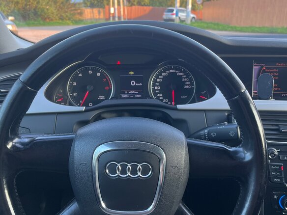 2009 Audi A4 IV (B8), чёрный, 1250000 рублей - вид 11