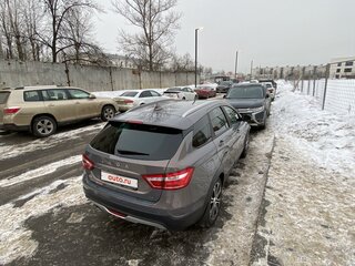 2019 Lada (ВАЗ) Vesta SW Cross I, серый, 800000 рублей, вид 4