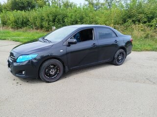 2008 Toyota Corolla AMT X (E140, E150), чёрный, 550000 рублей, вид 3