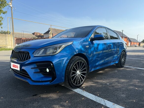 2017 Kia Rio IV, синий, 1100000 рублей