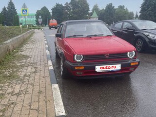 1986 Volkswagen Golf II, красный, 320000 рублей, вид 2