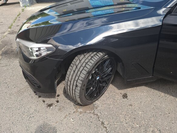2018 BMW 5 серии 520d VII (G30/G31/G38), чёрный, 3300000 рублей - вид 7