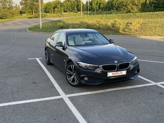 2018 BMW 4 серии Gran Coupe 418d F32/F33/F36 Рестайлинг, серый, 2400000 рублей, вид 4