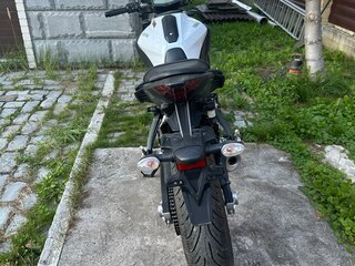 2014 Yamaha MT-07 (FZ-07), серебристый, 666666 рублей, вид 2