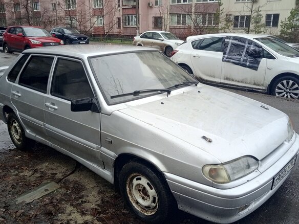 2007 Lada (ВАЗ) 2115, серебристый - вид 2