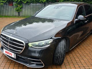 2021 Mercedes-Benz S-Класс 350 d Long 4MATIC VII (W223), чёрный, 7500000 рублей, вид 5