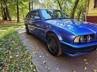 1996 BMW 5 серии 518i III (E34), синий, 645000 рублей, вид 2