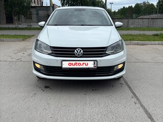 2019 Volkswagen Polo V Рестайлинг, белый, 1400000 рублей, вид 2