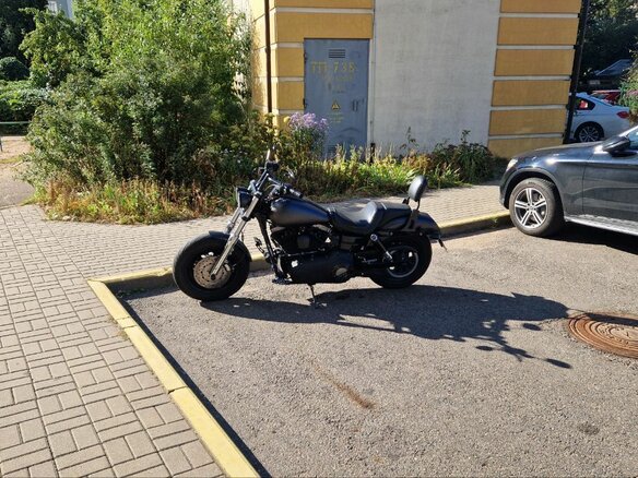 2015 Harley-Davidson Fat Bob, серый, 700000 рублей - вид 8