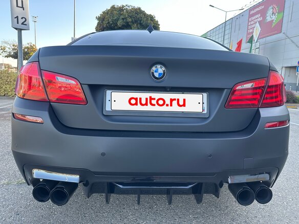 2013 BMW 5 серии 520i VI (F10/F11/F07), чёрный, 2020000 рублей - вид 4