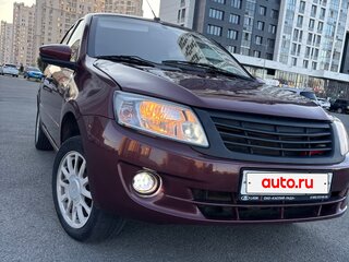 2012 Lada (ВАЗ) Granta I, красный, 300000 рублей, вид 4