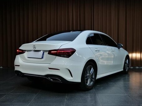 2022 Mercedes-Benz A-Класс 180 Long IV (W177) Рестайлинг, белый, 2250000 рублей, вид 4