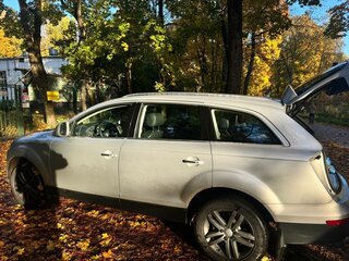 2009 Audi Q7 I (4L), серебристый, 1500000 рублей, вид 3