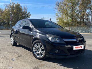 2007 Opel Astra GTC H Рестайлинг, чёрный, 450000 рублей, вид 2