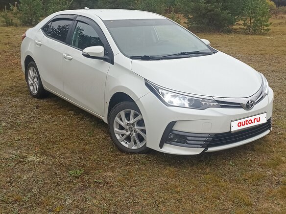 2018 Toyota Corolla XI (E160, E170, E180) Рестайлинг 1, белый, 1750000 рублей - вид 2