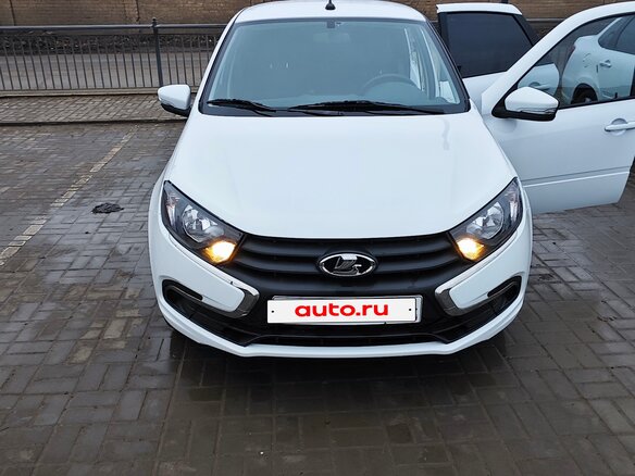 2024 Lada (ВАЗ) Granta I Рестайлинг, белый, 1170000 рублей - вид 1