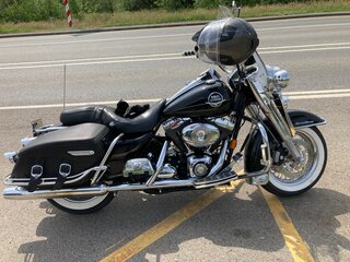 2008 Harley-Davidson Road King, чёрный, 830000 рублей, вид 1