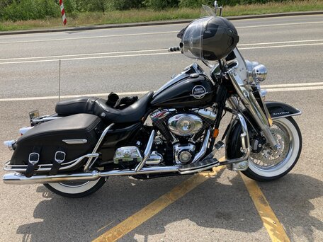 2008 Harley-Davidson Road King, чёрный, 830000 рублей, вид 1