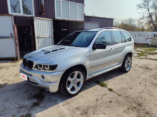 2002 BMW X5 4.4i I (E53), серый, 800000 рублей, вид 1