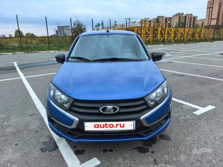 2021 Lada (ВАЗ) Granta I Рестайлинг, синий, 650000 рублей, вид 1