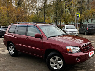 2003 Toyota Highlander I (XU20) Рестайлинг, красный, 890000 рублей, вид 4