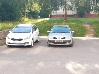 2006 Renault Megane II Рестайлинг, серый, 233000 рублей, вид 3