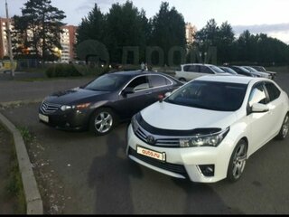 2013 Toyota Corolla XI (E160, E170, E180), белый, 1300000 рублей, вид 2