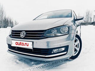 2018 Volkswagen Polo V Рестайлинг, серый, 1050000 рублей, вид 5