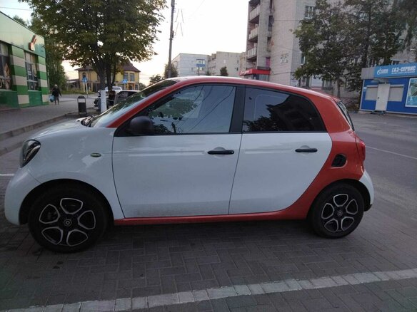 2016 Smart Forfour II, белый, 1200000 рублей - вид 1