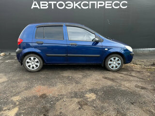 2010 Hyundai Getz I Рестайлинг, синий, 360000 рублей, вид 4