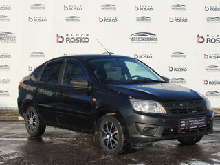 2015 Lada (ВАЗ) Granta I, чёрный, 345000 рублей, вид 3