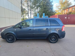 2011 Opel Zafira B Рестайлинг, синий, 780000 рублей, вид 4