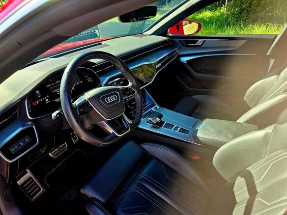 2018 Audi A7 55 TFSI II (4K), красный, 4643557 рублей - вид 14