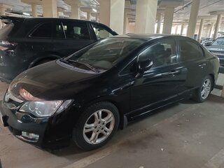 2007 Honda Civic VIII, чёрный, 825000 рублей, вид 2
