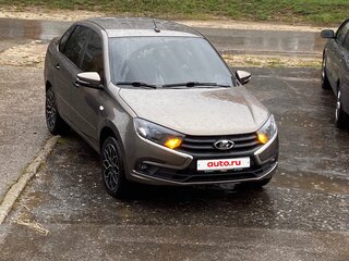 2019 Lada (ВАЗ) Granta I Рестайлинг, коричневый, 530000 рублей, вид 3