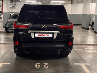 2016 Lexus LX 570 III Рестайлинг 2, чёрный, 6000000 рублей, вид 4