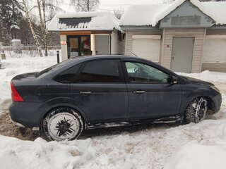 2008 Ford Focus II Рестайлинг, серый, 420000 рублей, вид 5