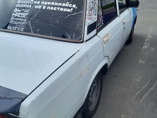 2005 Lada (ВАЗ) 2107, белый, 120000 рублей, вид 5