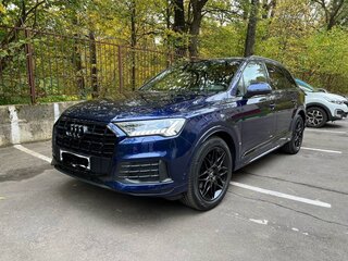 2022 Audi Q7 45 TDI II (4M) Рестайлинг, синий, 11500042 рублей, вид 1